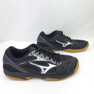 Mizuno Cyclone Speed 2 Volleybal Shoes Athletic Lace Up Black Sneakers Size 9
